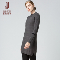 经典故事女装高领套头毛衣冬季时尚针织衫打底女套衫