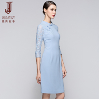 经典故事女装中国风改良盘扣旗袍裙子女士优雅气质连衣裙