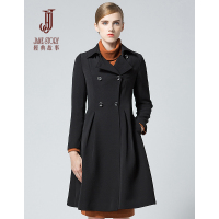 经典故事女装秋季大摆型风衣女士修身显瘦大衣外套