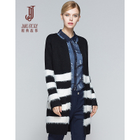 经典故事秋装女开衫名媛优雅针织衫外搭妈妈装风衣