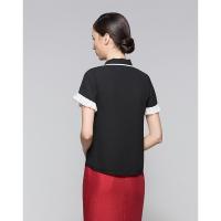 女夏新宽松微弹衬衫通勤休闲百搭衬衣女上衣