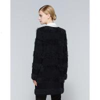 秋装中长款开衫女名媛优雅针织衫外搭妈妈装风衣