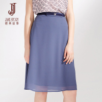 经典故事春夏纱气质半身裙子女a字复古显瘦