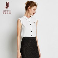 经典故事夏季短袖上衣小众设计感百搭通勤T恤女装