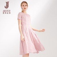 经典故事连衣裙夏天季气质显瘦减龄a字阔太太减龄女装