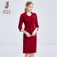 经典故事秋装年雅铅笔裙外搭直筒裙