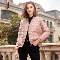 经典故事羽绒服女韩版短款时尚修身显瘦轻薄冬季女装