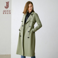 经典故事风衣女秋气质时尚大气外套修身百搭显瘦