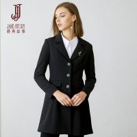 经典故事秋季简约时尚风衣通勤百搭外套女装