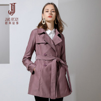 经典故事年春季风衣外套女显瘦时尚英伦风气质外套