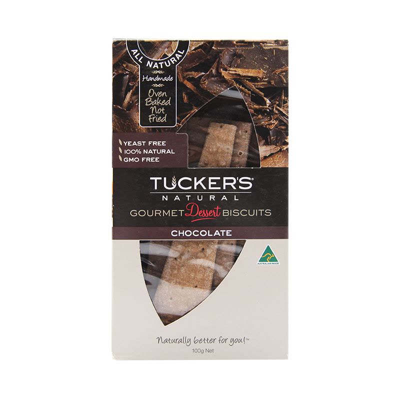 Tucker’s Natural 她可思巧克力甜味饼干100g(澳大利亚进口)图片