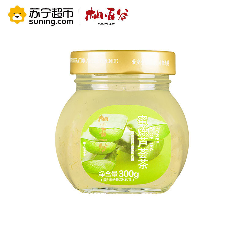 柚香谷蜜炼芦荟茶300克