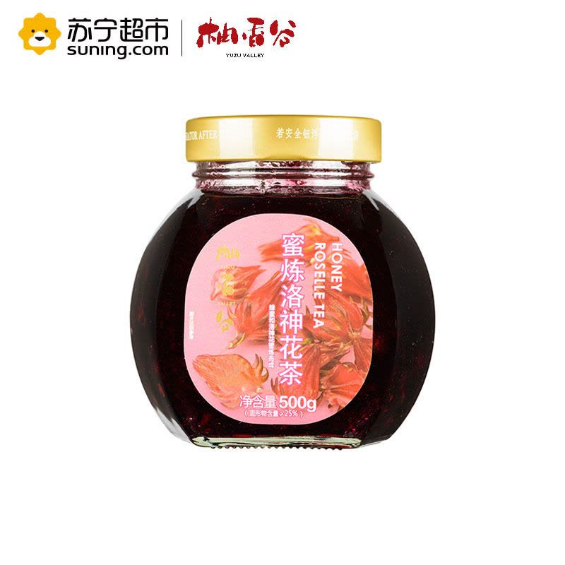 恒寿堂 柚香谷蜂蜜蜜炼洛神花茶500克图片