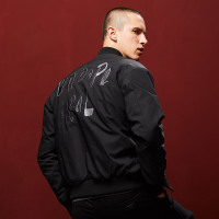 海德斯曼3696秋冬新款棉服男 欧风青年炫酷棒球衫 个性绣花外套潮3696