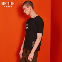海德斯曼2799新款男式T恤 男短袖纯棉夏季宽松打底衫潮牌体恤2799