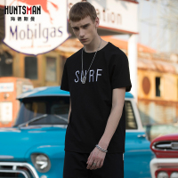 海德斯曼2829男生短袖T恤男韩版潮流2018夏 百搭宽松圆领半袖体恤2829