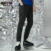 海德斯曼8232新款束脚裤男潮牌工装小脚裤修身显瘦九分收腿裤8232