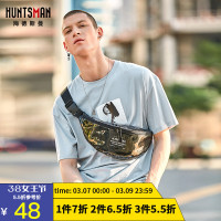 海德斯曼潮牌纯棉印花短袖T恤男宽松ifashion情侣半袖衫嘻哈20212