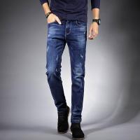 海德斯曼2019秋季新款男士牛仔裤修身韩版小脚铅笔裤80256_2