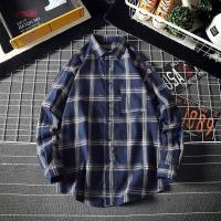 海德斯曼秋冬款舒适休闲时尚格子潮流男士长袖衬衫10187