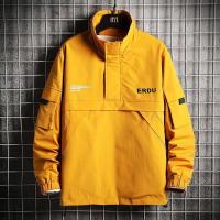 海德斯曼2019秋冬潮流夹克套头休闲男士外套30323