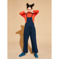 甜美学院春装女士显瘦九分裤背带裤女休闲裤子-718028