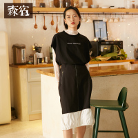 森宿 葡萄成熟时 秋装文艺无袖套头卫衣