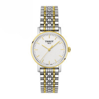 天梭(TISSOT)手表 新款魅时系列简约钢带石英商务女士腕表