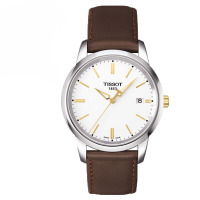 天梭(TISSOT)手表 梦幻系列 男士石英手表情侣表商务时尚休闲石英男表