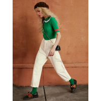 秋装宽松复古百搭显瘦直筒纯棉九分裤休闲裤女-738070_1