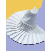 妖精的口袋处女座欢乐多春季压褶趣味假袖子小物