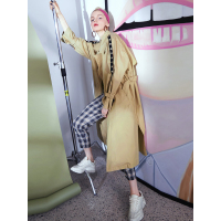 妖精的口袋Y春装宽松休闲OL经典通勤chic风衣女F8108002_1