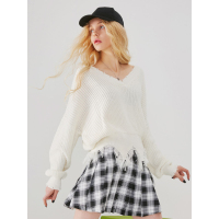 春装毛边内搭chic保暖百搭纯色套头毛衣短款女A8102001_1