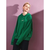 妖精的口袋Y春装宽松连帽刺绣套头卫衣中长款女A8103015_1