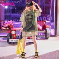 妖精的口袋狂野幻想乡夏季趣味印花宽松款T恤