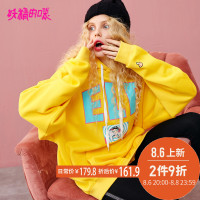 妖精的口袋Y秋装卫衣女宽松上衣女嘻哈潮ins长袖韩版J_1