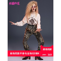 妖精的口袋Y秋冬季2018新款高腰学生阔腿工装欧货ins萝卜裤女潮