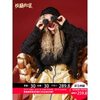 妖精的口袋Y冬装2018新款网红秋套头宽松ins超火的韩版毛衣女潮J