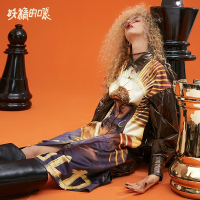 妖精的口袋撒旦的表妹 冬季时尚长袖连衣裙