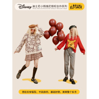 【小熊维尼联名】妖精的口袋茧型套头毛衣女2020秋季新款宽松外穿