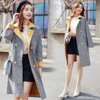 【COMEACROSS】长袖中长款纯色2018年冬季时尚潮流舒适简约个性简约休闲