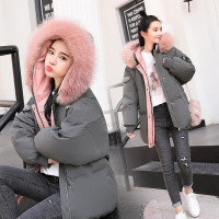 【COMEACROSS】连帽纯色保暖时尚显瘦简约百搭2018年冬季棉衣