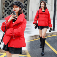 【COMEACROSS】长袖中长款修身舒适2018冬季休闲保暖棉衣
