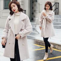 【COMEACROSS】黄金貂2018年秋冬舒适简约个性百搭长袖圆领显瘦修身