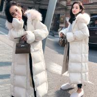 【COMEACROSS】新款宽松长款长袖棉衣外套2018冬季时尚潮流休闲个性修身