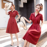 【COMEACROSS】连衣裙2019年夏季潮流舒适简约时尚百搭