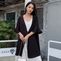 【COMEACROSS】2019夏季新款时尚宽松外搭披肩防晒外套空调衫女