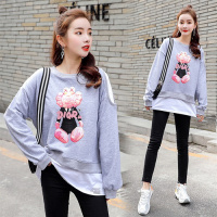 【COMEACROSS】纯色长袖卫衣2019年秋季时尚潮流舒适简约个性短款