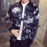 【秀衣记】冬装新款男士棉衣玫瑰