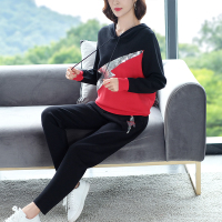 【COMEACROSS】套装/套裙时尚潮流舒适长袖2019年秋季宽松优雅气质